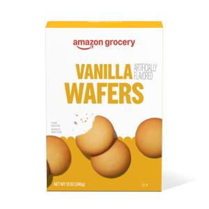 Amazon Grocery, Vanilla Wafers, 12 Oz (EXP 12/15/26)