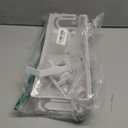 Under Desk Cable Management Box 25.3 Inch  Clamp-Mounted Cable Organizer Tray, Large Cord Management Box for Office & Home, Wire Organizer Under Desk Storage, White