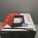 FRIGIDAIRE EFIC237 Countertop Crunchy Chewable Nugget Ice Maker, 44lbs per Day, Red Stainless