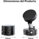 Vacuum Magnetic Phone Holder, 360 Suction Car Mount, MagSafe Compatible Cell Phone Holder