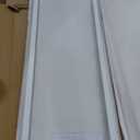 1 Pcs 24 x 66 Inches Door Blinds for Raised Frame Window with Single Glass Panels Inner Frame White Entry Door Blind Shade Window Glass Insert for Home Indoor Easy to Install Use Maintain