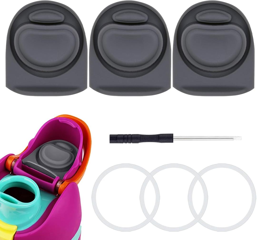 3 Sets Replacement Rubber Seal Gasket Parts for Owala FreeSip 24oz 32oz F1