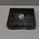 Phone Swing, Phone Rocker Compatible for Pokemon go Walker Cellphone Pedometer Accessories (Support 2 Phones)(Mute Version)(USB Cable) (Battery Compatible) Quick Step Earning Device  Black