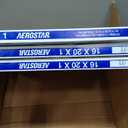 Aerostar 16x20x1 MERV 11 - 4 Count - Pleated HVAC, Furnace & Air Conditioner Filters - Removes Dust, Cold & Flu Germs, Lint, Mold, Pet Dander, Allergy-Causing Pollen, Smog & Smoke