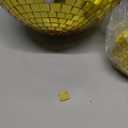 Mirror Gold Disco Ball: Large Bright Hanging Mirror Ball 6 Pcs Reflective Disco Ball Ornaments- Bars Stages 70s KTV Shows Dance Music Festivals Decoration (10'', 8'', 3.2'')