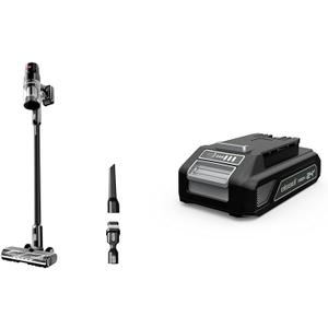 Bundle of BISSELL CleanView XR 200W Lightweight Cordless Vacuum w/ Removable Battery, 35-min runtime + BISSELL CleanView XR Replacement Battery