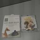 Soft Baby Book with Touch and Feel Pages - Cute Sensory Book for Babies 0-6, 6-12 & 12-18 Months with Mirror & Crinkle Paper - The Perfect Christmas Toy for Baby Showers Or As A Newborn/Infant Gift