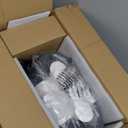 COCEAN Portable Upholstery and Carpet & Area Rug Shampooer Cleaner, Car Interiors Machine Powerful Suction Spot and 260ML Deep Stain Cleaning Shampooer for Pets, 4 Cleaning Tools (White)