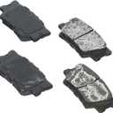 BOSCH BE1212H Blue Ceramic Disc Brake Pad Set With Hardware - Compatible With Select Lexus ES300h, ES350, HS250h; Pontiac Vibe; Toyota Avalon, Camry, Matrix, RAV4; REAR