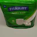 FitRight OptiFit Extra Adult Briefs, Incontinence Diapers with Tabs, Moderate Absorbency, Medium, 32 to 44", 20 Count
