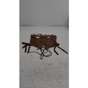 Avidlove Sexy Lingerie for Women One Piece Lingerie Cutout Teddy Underwire Bodysuits Mini Lace Leather Body Suit Lace-Up Back, XL