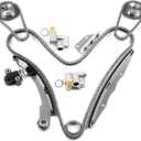 SCITOO Timing Chain Kit fits for 2005-2015 Nissan Frontier NV1500 NV2500 NV3500 Pathfinder Xterra Suzuki Equator 2.5L 2.4L 4.0L
