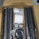 Rfiver Upgraded 45 Swivel Speaker Stands Pair for Surround Sound, Heavy Duty 28 Inch Bookshelf Speaker Stand Each Holds 22lbs Large Speaker, Floor Speaker Stand Built-in Cable Management, 1 Pair (Black)