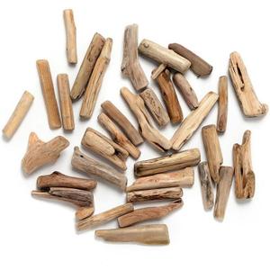 20 Pcs Wood Natural Driftwood Pieces Branch Slices Craft Sticks Beach Decor for Manufacture DIY Greeting Card Picture Frame,DIY Attachment,vase,Craft Sticks Craft Supplies