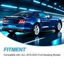 Rear Trunk Spoiler for 2015-2023 Mustang Fastback and Convertible Models