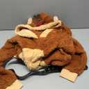 Giggling Getup Adult Womens Christmas Pajamas, Sherpa Fleece Pajamas Women, Reindeer Hoody Holiday Jumpsuit