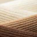 Rueesh 6 Pairs Breathable Women Warm Ruffle Ankle Socks Winter Cozy Knit Cotton Crew Socks Soft Thermal Frilly Calf Socks (White)