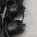 HAKA TOUGH LED Fog Lights for 2021 2022 2023 2024 2025 Ford Bronco 2/4-Door, Front Lower Bumper Fog Light Kit with Bracket, White Daytime Running Light Assemble Accessories, 2PCS