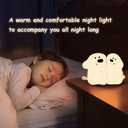 Cute Love Doggie Night Light, Dimmable Hugging Puppy Night Light for Kids, Rechargeable Kawaii Dog Lamp for Nursery, Dog Home Room Desk Bedside Decoration Accessories