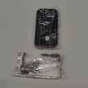 Soap Dispenser - 2 Pack, Antique Design Thick Glass Hand Soap Dispensers with Sturdy Tray; 304 Rust Proof Stainless Steel Black Pump, 12Pcs Stickers, for Kitchen, Bathroom