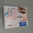 Hand Mixer Electric, 5 Speed Hand Mixer Electric Handheld with Turbo, Lightweight Stainless Steel Beaters, Dough Hooks, Blending or Cooking (Pink)