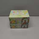 2 x 24 Pcs PreFilled Easter Eggs with Mini Resin Rabbit Animals Keychain Decoration Stuffed Toy Great for Kids Boys Girls Toddler Easter Basket Stuffers Egg Fillers