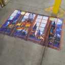 New Year Curtain 43x69 In