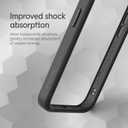 RhinoShield Bumper Case Compatible with [iPhone 15 Plus] | CrashGuard - Shock Absorbent Slim Design Protective Cover 3.5M / 11ft Drop Protection - White
