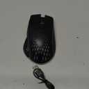 VEGCOO Wireless Gaming Mouse, C30 Silent Click Wireless Rechargeable Gaming Mouse with Double-Click Key and Colorful LED Lights, 3 Level Adjustable DPI, 400mah Lithium Battery for Gaming and Working (Black)