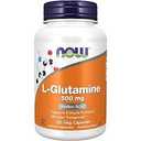 NOW Foods Supplements, L-Glutamine 500 mg, Nitrogen Transporter*, Amino Acid, 120 Veg Capsules