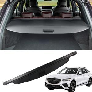 for Genesis GV70 Cargo Cover 2022 2023 2024 2025 2026 for Genesis GV70 Accessories Black Retractable Trunk Cover Security Shield Shade