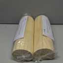 Art3d Natural Bamboo Wall Panel for Interior Wall Decor, Renewable Pole Wrap Wainscoting Paneling for Wall Ceiling Furniture Cabinet Office, 12 x 96 Inch, 2-Pack - Raw