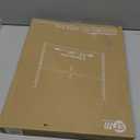 STORAGE MANIAC Hanging Closet Rod, Adjustable Width and Height Closet Hanging Organizer, Space-Saving Clothes Hanging Bar, Closet Extender Hanging Rod Double Closet Hanging Rod, 2 Pack Chrome