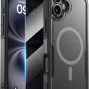 Diaclara Magnetic for iPhone 16 Plus Case, [with Privacy Screen Protector] [Anti Spy] [Military Grade Drop Protection] Heavy Duty Full-Body Shockproof Phone Case, Magnetic Black