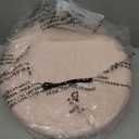 ABHENG Storage Ottoman Round Footrest Stool, Vanity Stool Chair Faux Teddy Fur with Storage, Pouf Couch Stool, Dressing Table Seat, Modern Multifunctional Chairs, 12.6"x12.6"x17.4" Jelly Pink UASND51P