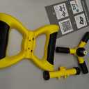 Joeys Sprinkler for Yard, Rotating Garden Sprinkler for Large Area Coverage, Lawn and Yard Sprinklers (Yellow)