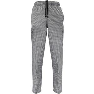 Natural Uniforms Classic Chef Pants (Large, Houndstooth Single)