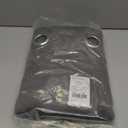 NICETOWN Grey Blackout Patio Sliding Door Curtains 84 inch Length, Grommet Room Divider Thermal Insulated Curtain Drapes for French Door/Living Room (Gray, W100 x L84, 1 Panel)