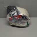 4FT Lighted Inflatable Snowman Christmas Decor  Compact Outdoor Yard Ornament with Built-in LED, Plaid Scarf & Candy Cane, Self-Inflating Holiday Lawn Decor for Porches/Patio Winter Festivities