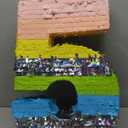 5 Pinata - Large Number 5 Pinata, Pastel Rainbow, 5th Birthday Decorations for Girls (14.7 x 4 x 21 inches)