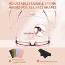 Reading Glasses for Women,6 Pack Blue Light Blocking Glasses for Women,Fashion Readers with Spring Hinge Eyeglasses (C1 Mix Color)