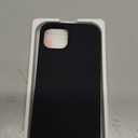 Miracase Designed for iPhone 13 Case, with Tempered Glass Screen Protector, [Soft Anti-Scratch Microfiber Lining], Shockproof Liquid Silicone Rubber Phone Cover Case for 13 6.1 inch, Black