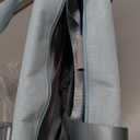 Zipper Binder 3 Ring, 500 Sheets Capacity, Binder 2 Inch with Shoulder Strap Fits 13 Inch Laptop for School and Office,Blue