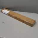 LazBlinds 1" Vinyl Mini Blinds for Doors, Cordless French Door Blinds for Privacy, Light Filtering Privacy Horizontal Shades for Front Door Patio Sidelight Glass Door, 25" W x 70" H, White