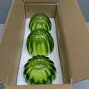 Glass Green Tulip Lamp Shades, Small Flower Lampshades,Replacement Mini Lamp Shade for Floor Lamp Table Wall Lamp Chandelier Decor (Green-3)