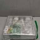 SHareconn 80ct Christmas Tree Balls Ornaments, Snow Fairyland Series Gift Box, Shatterproof Plastic Decorative Baubles for Xmas Decor Holiday Wedding Party Decoration with Hanging Hooks,Silver & White