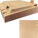 Cardboard Attic Baffles 25"x24" 50 Pcs Attic Baffles Corrugated Cardboard- Bundle Rafter Vents,Chute Baffles