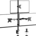 Triple Monitor Desk Mount for 17 to 32 inch Screens,Each Arm Holds up 17.6 lbs,3 Monitor Stand with Tilt,Swivel,Rotate,VESA Mount 75/100x100mm