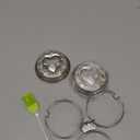 3Pcs Heart Shaped Egg Cooker Set 304 Stainless Steel Egg Molds Baking Tool for Boys and Girls Breakfast Suitable for Pancakes