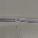 Frameless Shower Door Bottom Seal Shower Sweep with Drip Rail for 3/8" Glass,36" Long, Vinyl, Clear